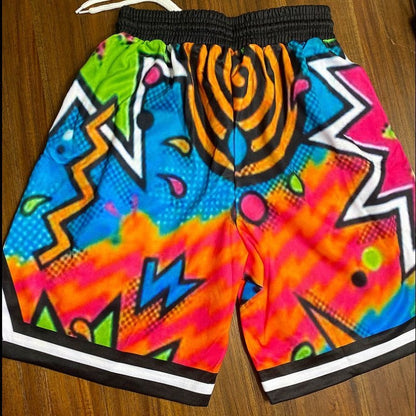 Men's Fashion Casual Printing Shorts