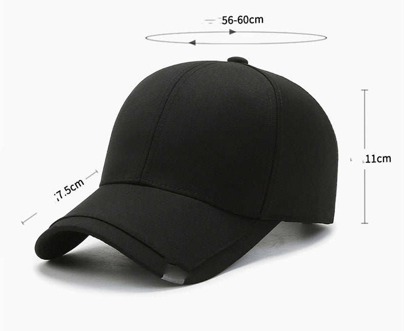 Hard Top Men's Baseball Hat Sunshade