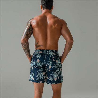 European And American Seaside Holiday Loose Surfing Shorts