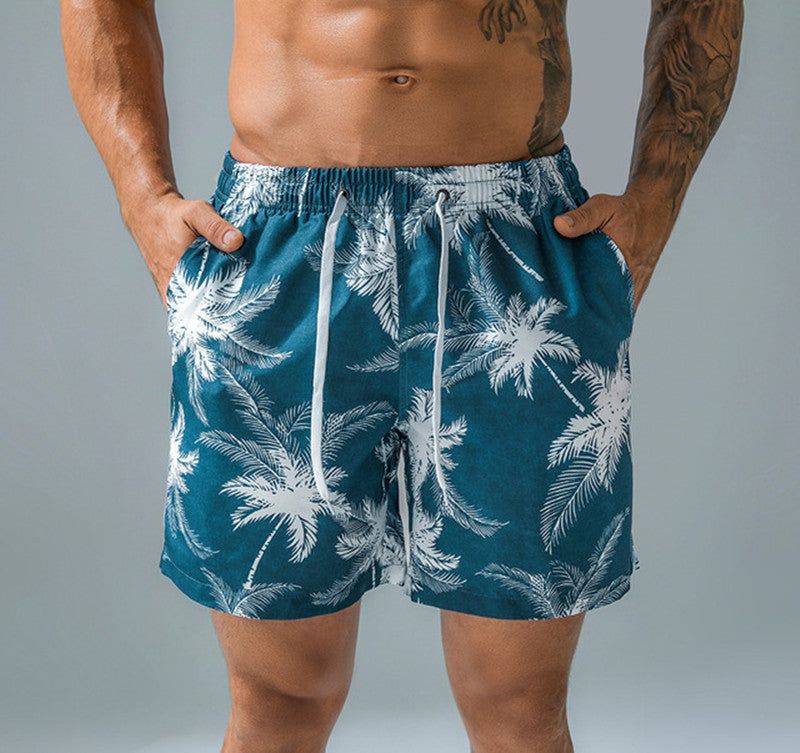 European And American Seaside Holiday Loose Surfing Shorts