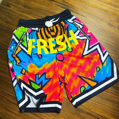 Men's Fashion Casual Printing Shorts