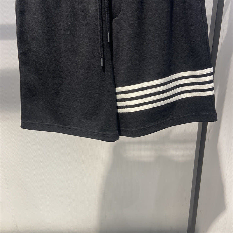 Fashion Ribbon Striped Men's Summer New Shorts