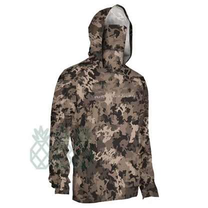 Men's Fishing Hooded Sun Protection Clothing Summer