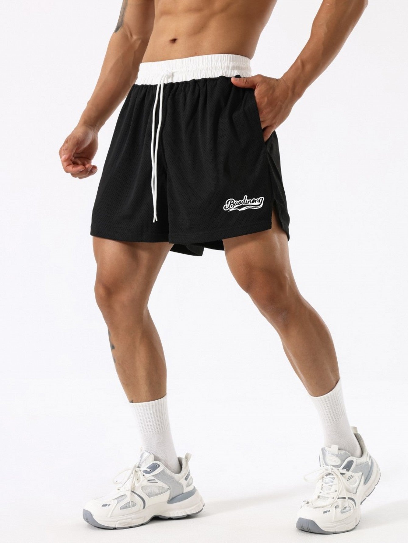 New Men's Breathable Quick-dry Basketball Sports Pirate Shorts