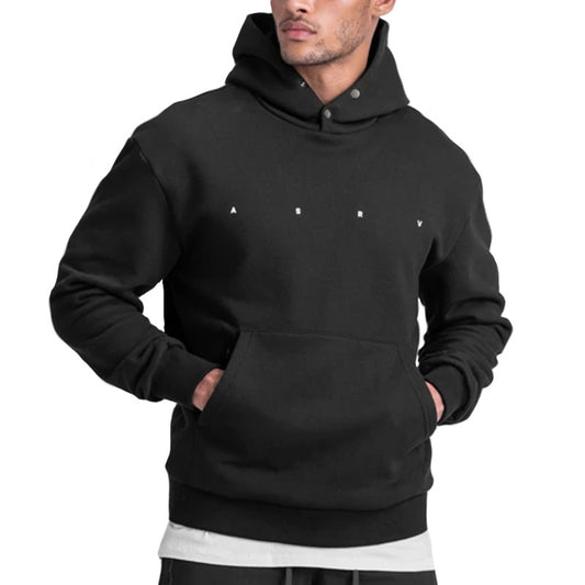 Solid Color Hoodie European And American Fashion Brand Plus Size Hooded