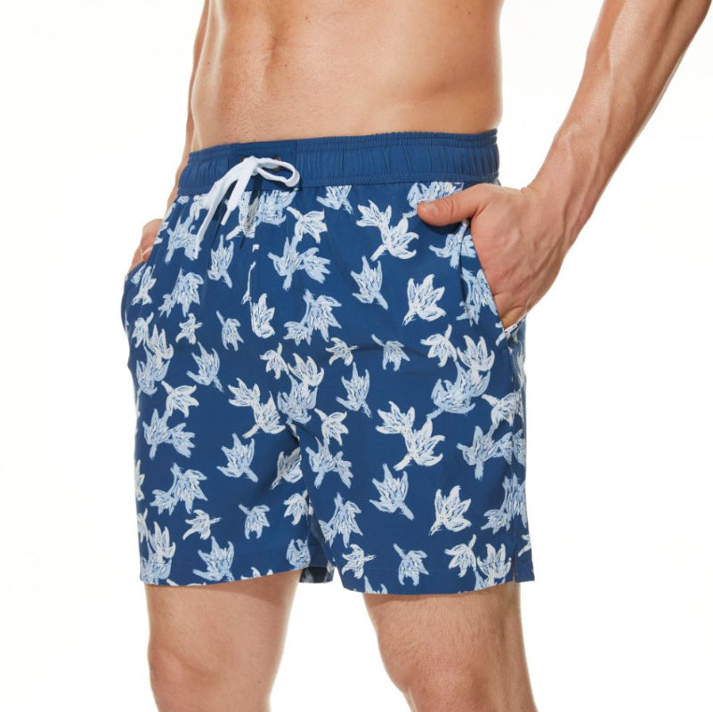 Men's Fashion Boxer Loose Casual Print Beach Pants