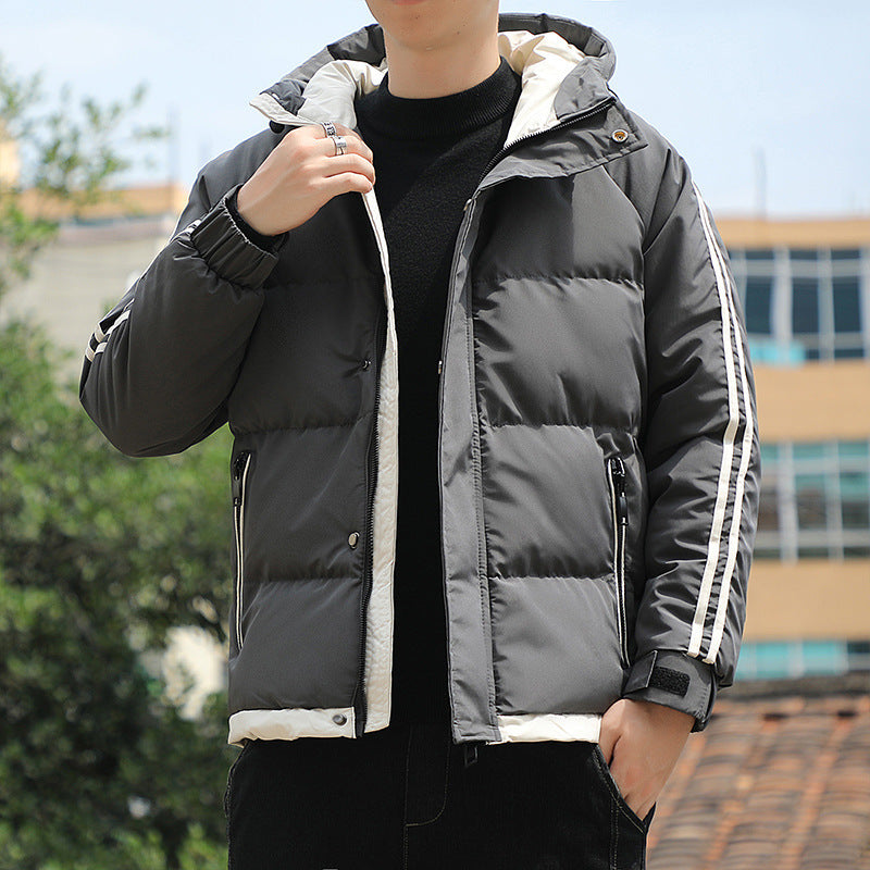 Men's Fashion Casual Down Cotton-padded Jacket