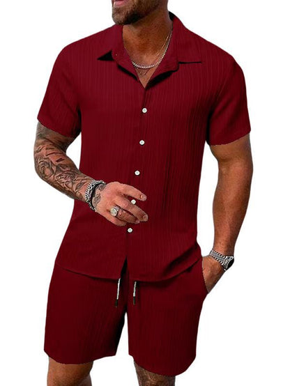 Men's Shirt Casual Loose Outfit