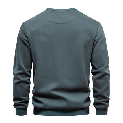 Loose-fitting Casual Round-neck Pullover Men's Sweater