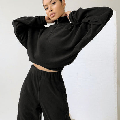 Women's Sweater Suit Two-piece Set