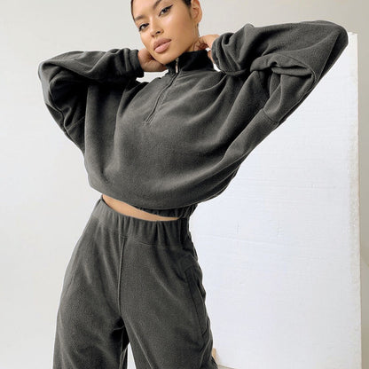 Women's Sweater Suit Two-piece Set