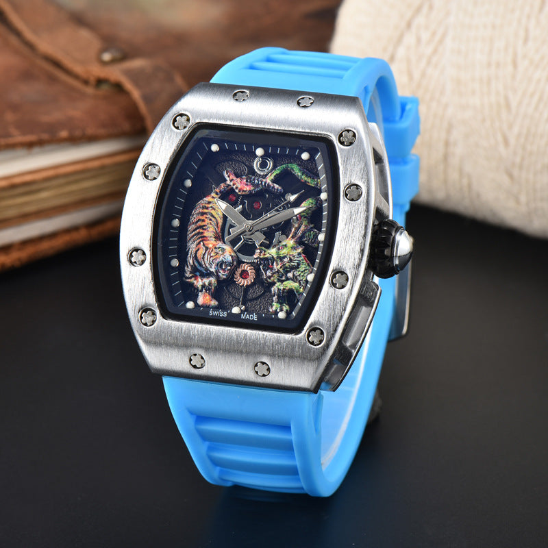 Dragon Tiger Competition Totem Pointer Quartz Watch