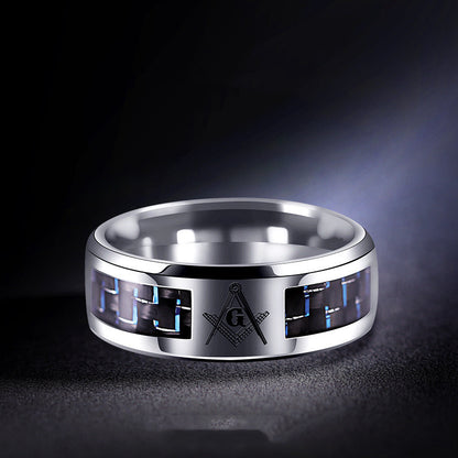 Personality Hip-hop Single Index Finger Male Ring