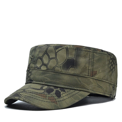 Flat Python Hat Thin For Men