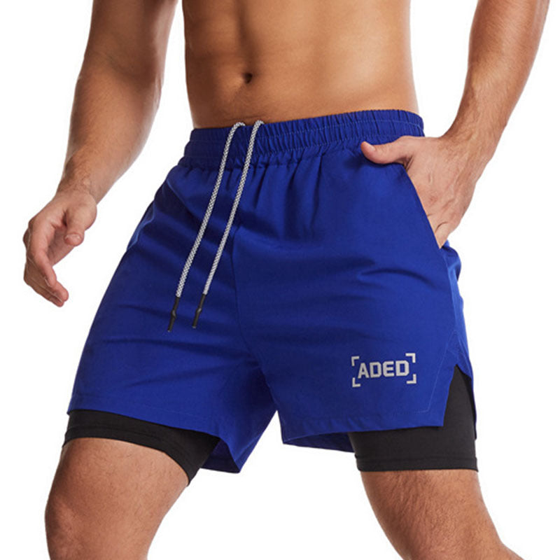 Quick-drying Woven Casual Crazy Muscle Sports Shorts