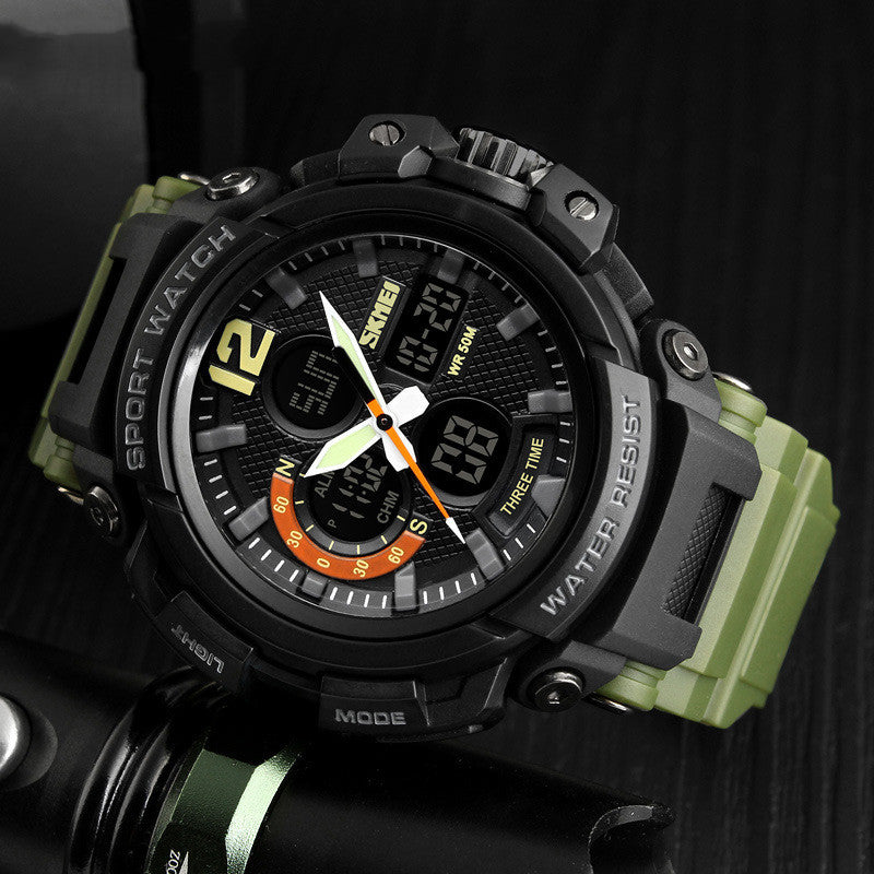 Men's Outdoor Sports Waterproof Electronic Sports Watch