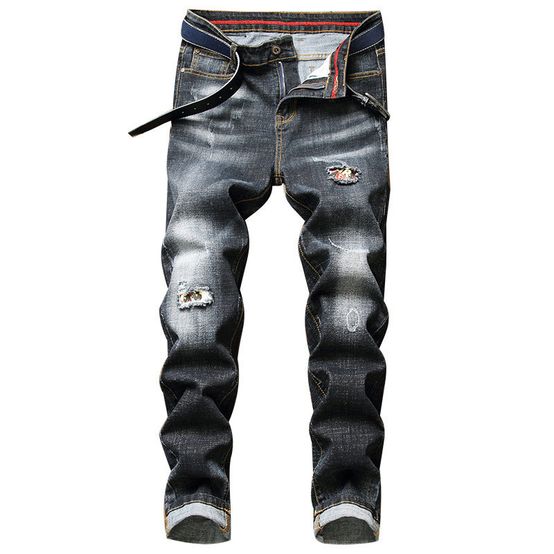 New European And American Foreign Trade Men's Jeans