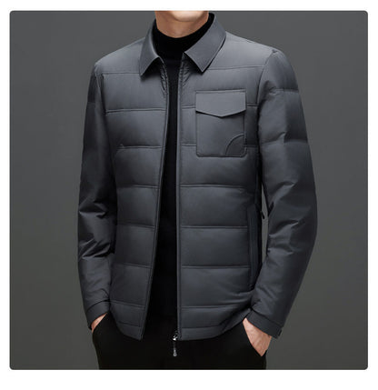 Men's Business Casual Down Jacket