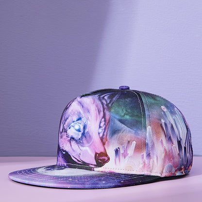 Fashion Street Men's Hip Hop Printed Women's Hat