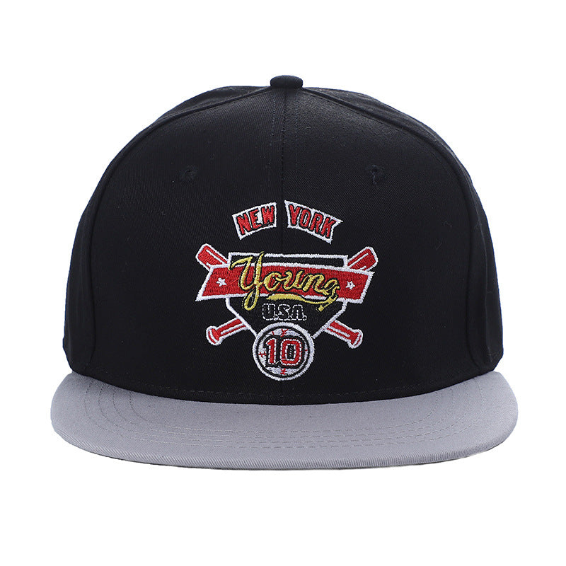 Embroidered Student Hip Hop Baseball Cap