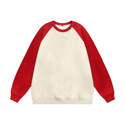 Color-block Crew Neck Sweater Men