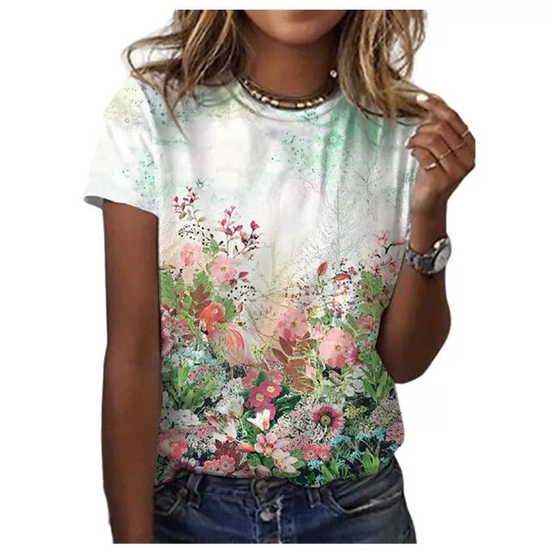 Printed Summer Trend European And American Women's Clothing