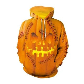 Loose Cartoon Hooded Sweatshirt Spring And Autumn 3D Digital Printing