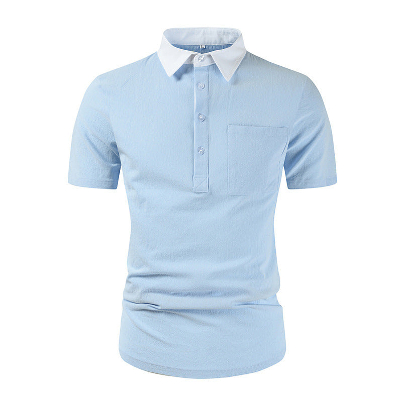 Men's Polo Fashion Short Sleeve Loose Fit