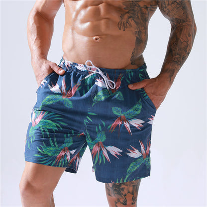 European And American Seaside Holiday Loose Surfing Shorts