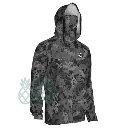 Men's Fishing Hooded Sun Protection Clothing Summer