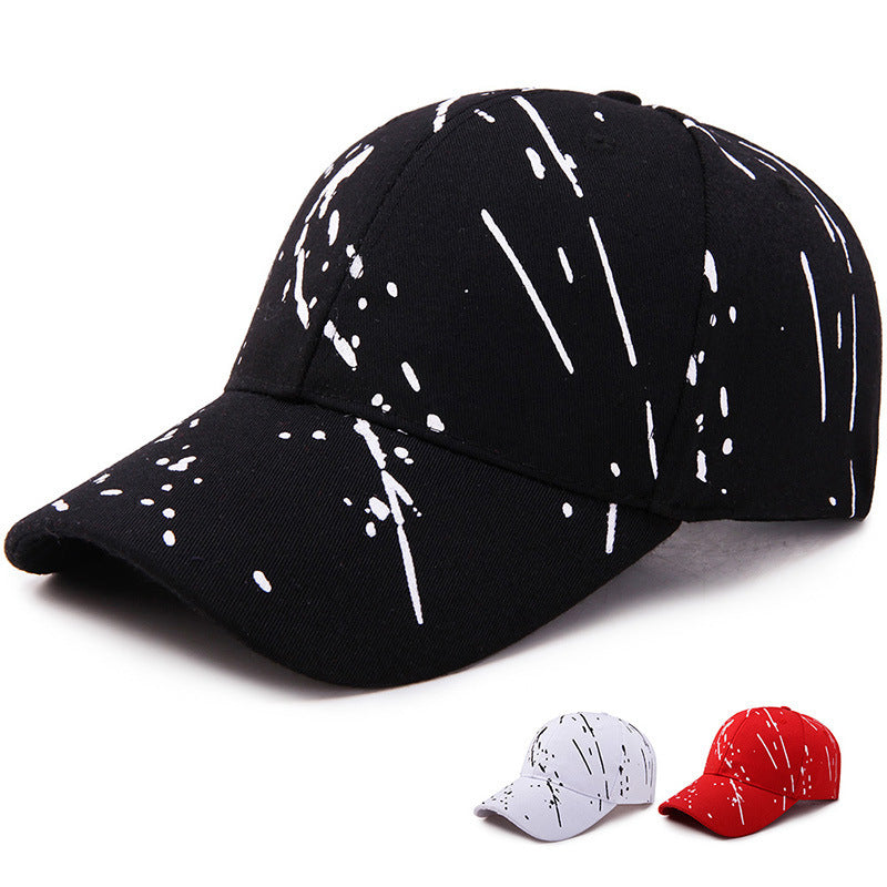 Graffiti Full Printing Korean Version Fashion Baseball Cap