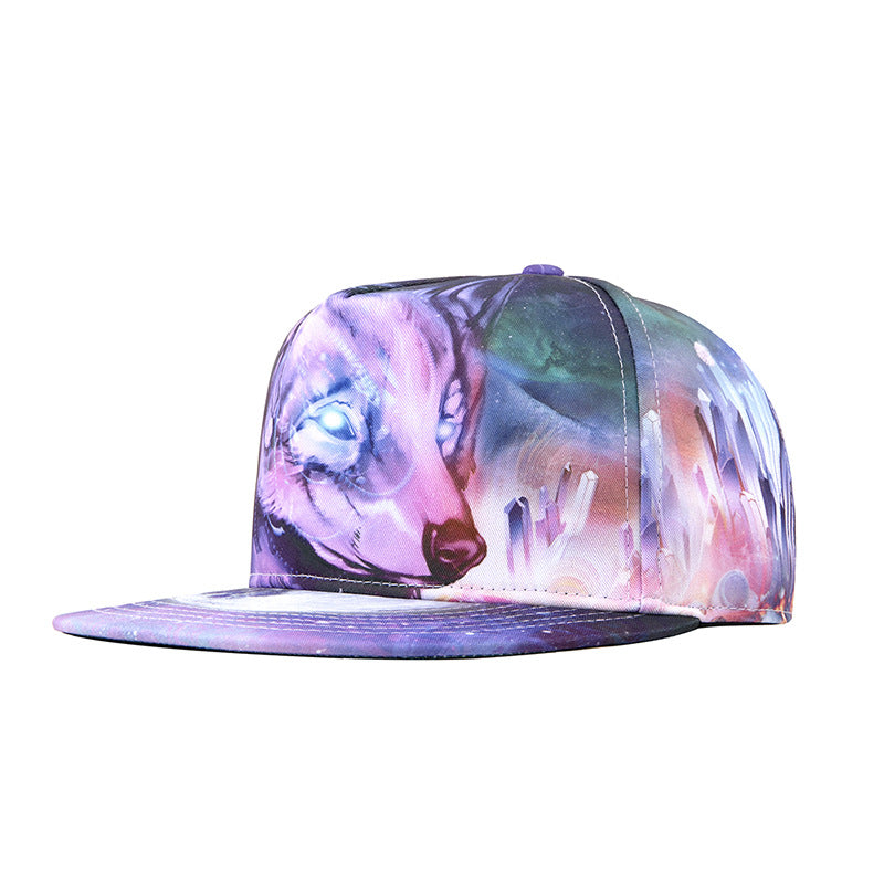 Fashion Street Men's Hip Hop Printed Women's Hat