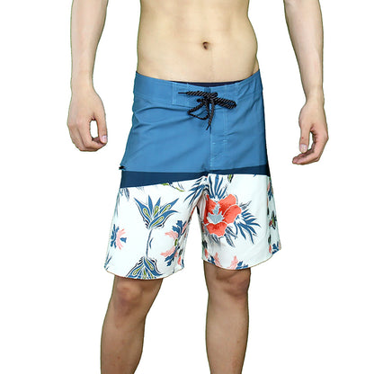 Men's Surfing Four-sided Elastic Quick-drying Sports Casual Shorts