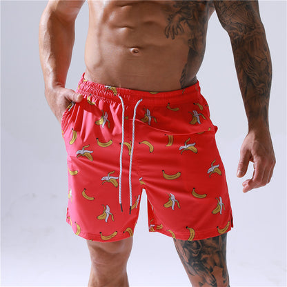 European And American Seaside Holiday Loose Surfing Shorts