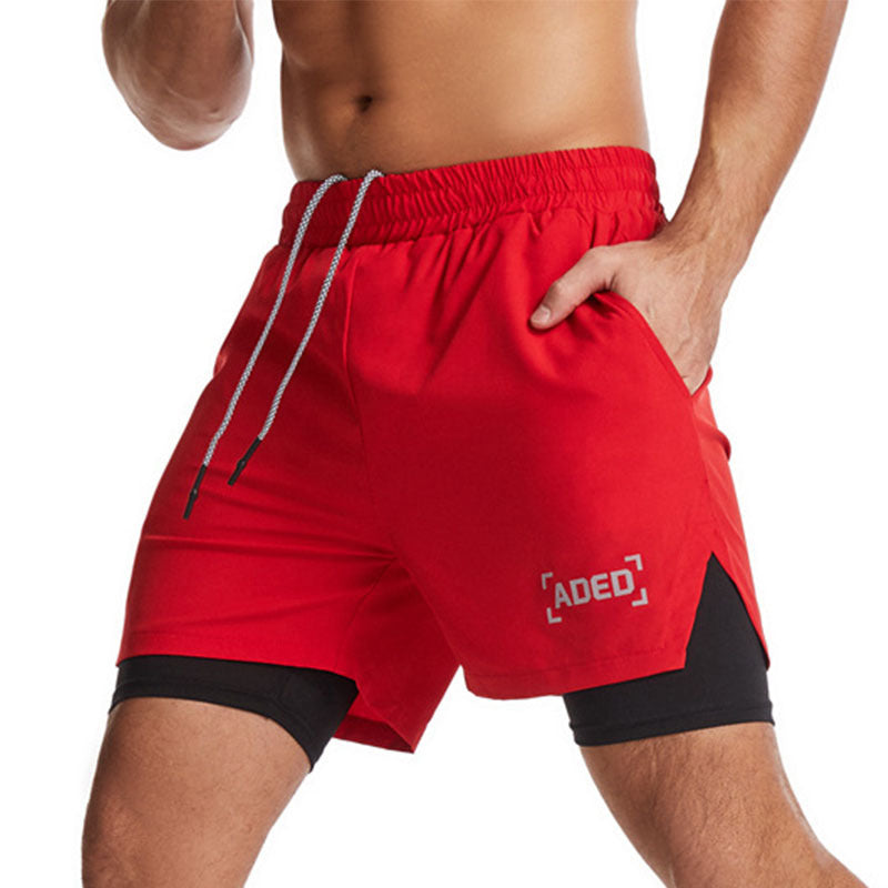 Quick-drying Woven Casual Crazy Muscle Sports Shorts