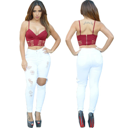 Fashion Versatile Stretch High Waist Denim Wash