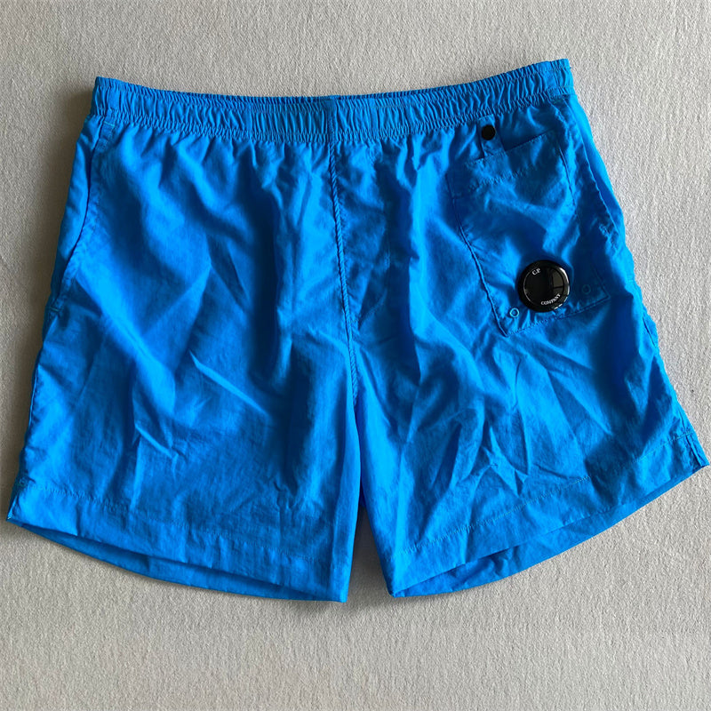 Summer Men's Youth Leisure Sports Loose Beach Pants Nylon Shorts