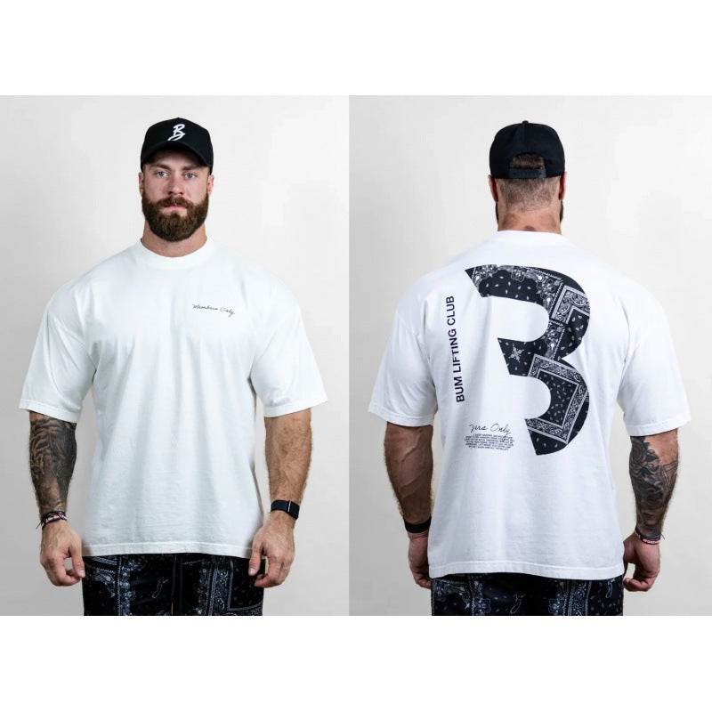 Men's Summer Printed Personalized Short-sleeved Top