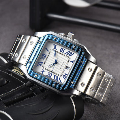 Stylish Personality Quartz Square Watch