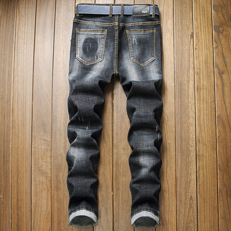 New European And American Foreign Trade Men's Jeans