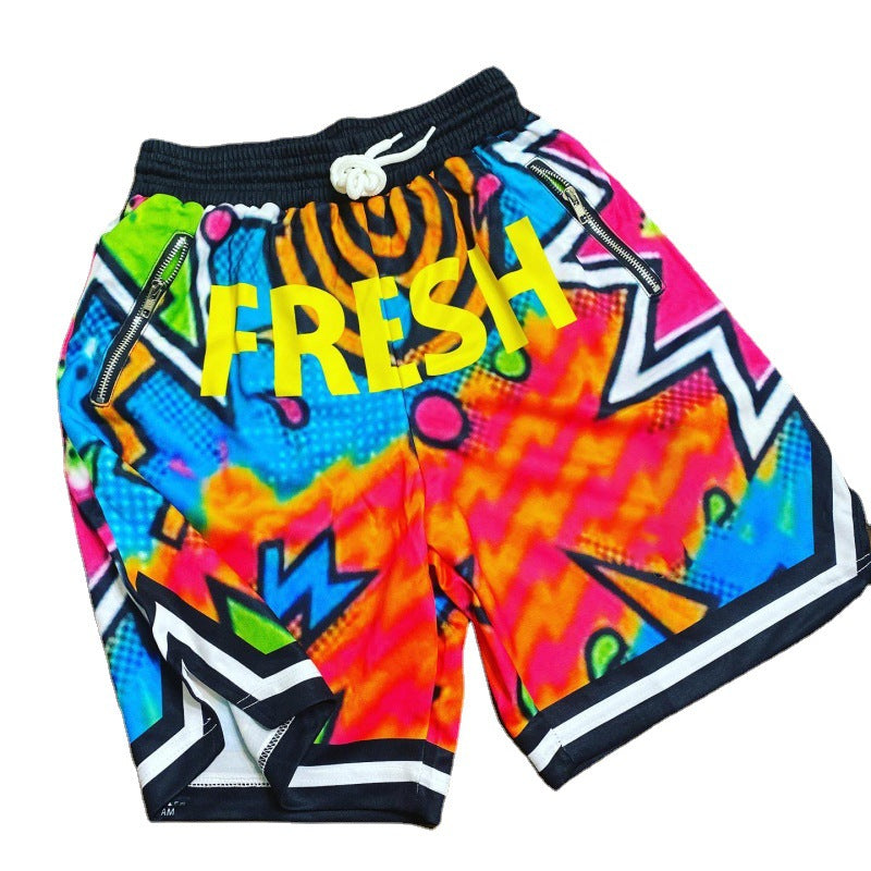 Men's Fashion Casual Printing Shorts