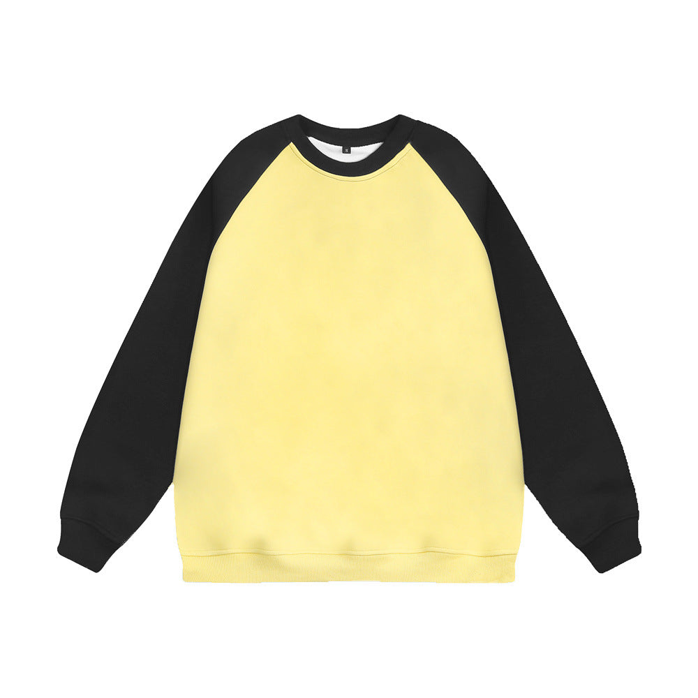 Color-block Crew Neck Sweater Men