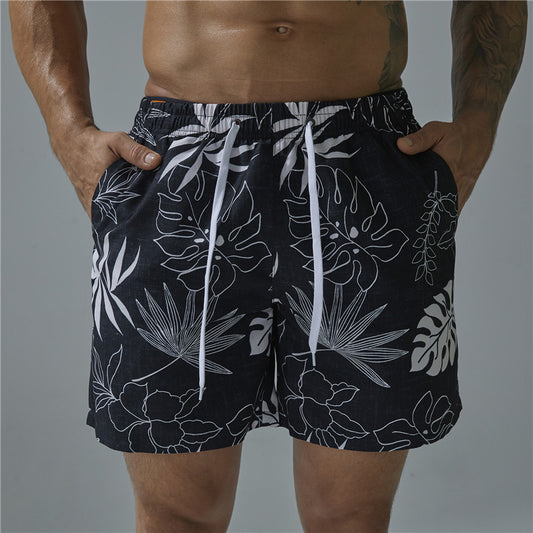 European And American Seaside Holiday Loose Surfing Shorts