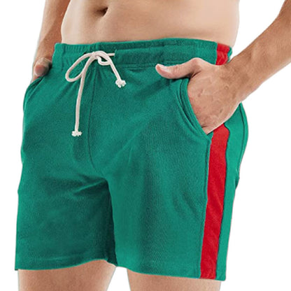 Summer New Men's Sports Leisure Cotton Linen Shorts