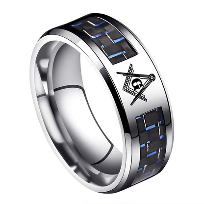 Personality Hip-hop Single Index Finger Male Ring