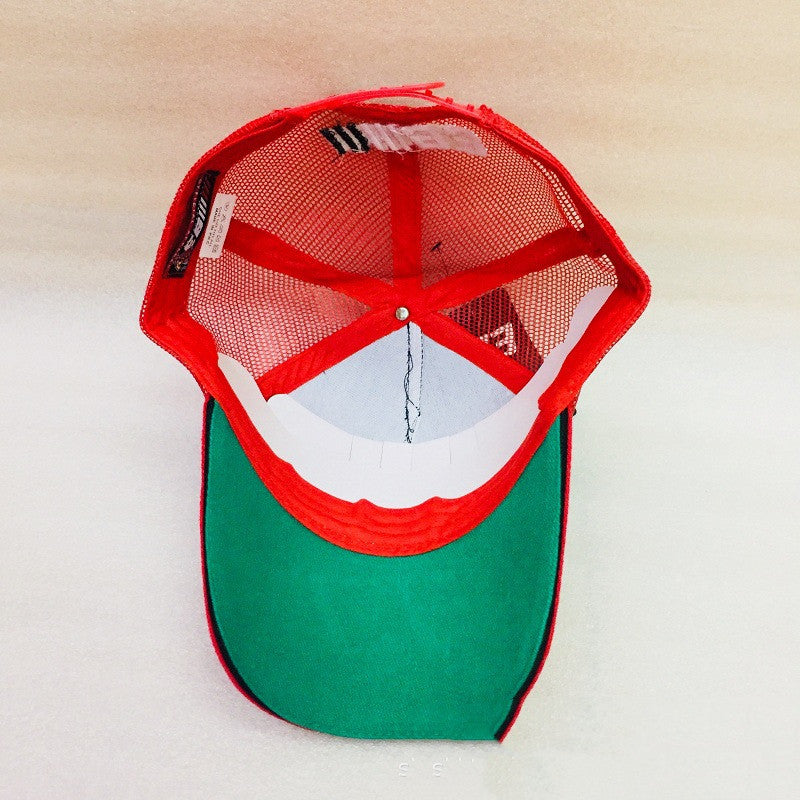 Digital Ant Embroidered Motorcycle Hat Outdoor