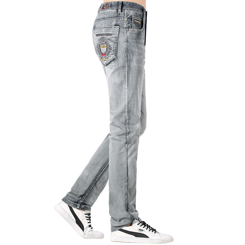 Men's Fashionable Loose Straight Jeans