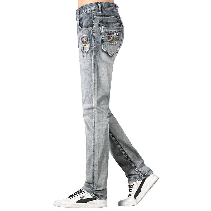 Men's Fashionable Loose Straight Jeans