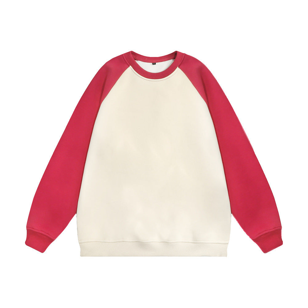 Color-block Crew Neck Sweater Men