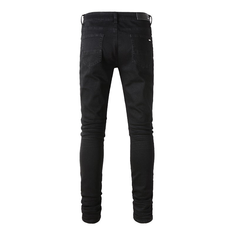 Black Stretch Slim Fitting Jeans